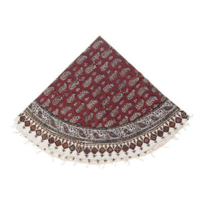 Iranian Tablecloth: Isfahan’s Traditional Kalamkari Block Print 01