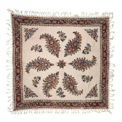 Persian Tablecloth: Isfahan’s Traditional Kalamkari Block Print Atrian