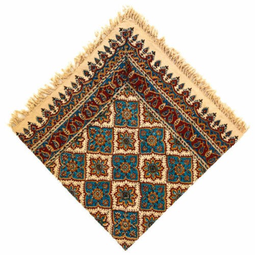 Persian Tablecloth: Isfahan's Traditional Kalamkari Block Print G273