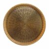 Persian Copper Serving Tray Traditionally Hammered 08