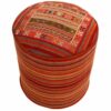 Authentic Ottoman Kilim Pouf with the Origin Iran Handcrafted G2