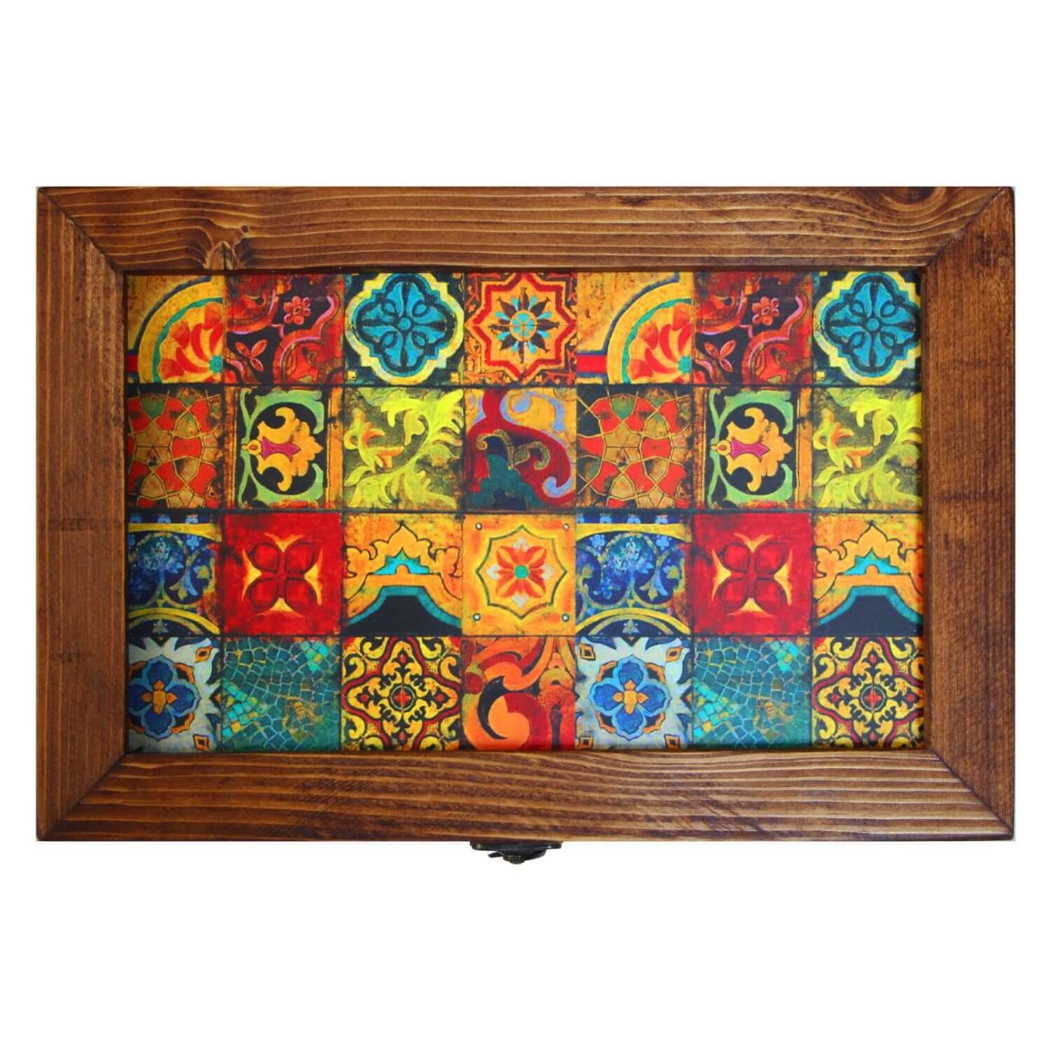 Persian Style Tea Storage Box with Chest Compartments – Model E15