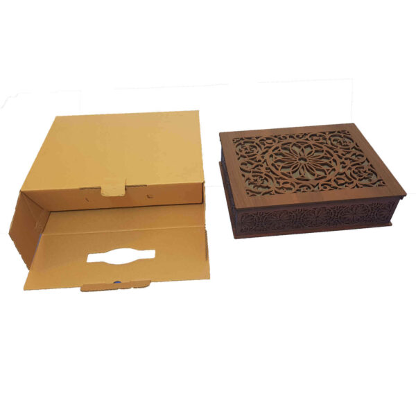 Wooden Tea Bag Box Model Nareng