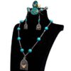 Persian Morghe Amin Jewelry Set Model Turquoise