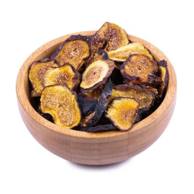 Iranian Sun-Dried Black Mission Fig Slices – 700 grams