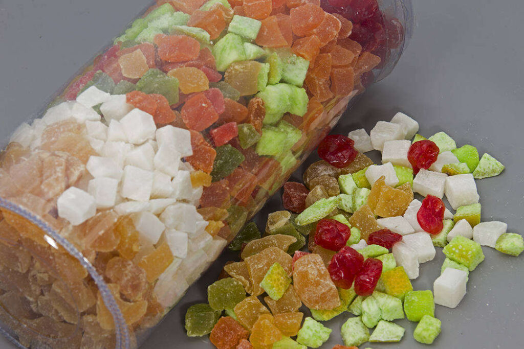 Mixed Dried Tropical Fruits 2500 Gram "Cubes" ShopiPersia