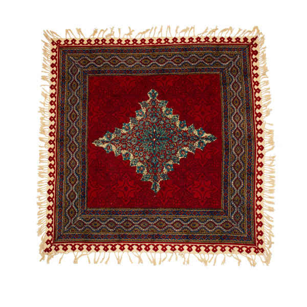 Persian Tablecloth: Isfahan's Traditional Kalamkari Block Print Toranj