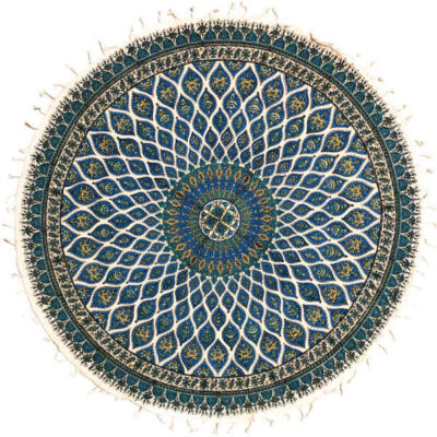 Persian Tablecloth: Isfahan’s Traditional Kalamkari Block Print G126