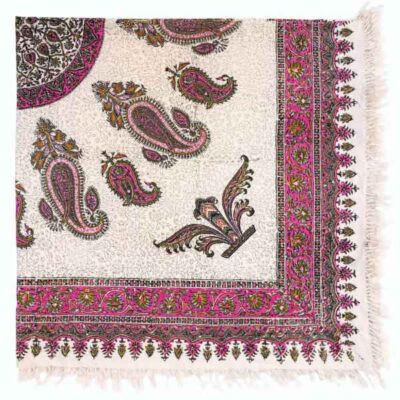 Persian Tablecloth: Isfahan’s Traditional Kalamkari Block Print G54