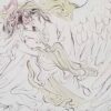Original Persian Miniature Art Painting: Watercolor - Broken Heart Angel