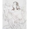 Original Persian Miniature Art Painting: Watercolor - Justice Angel
