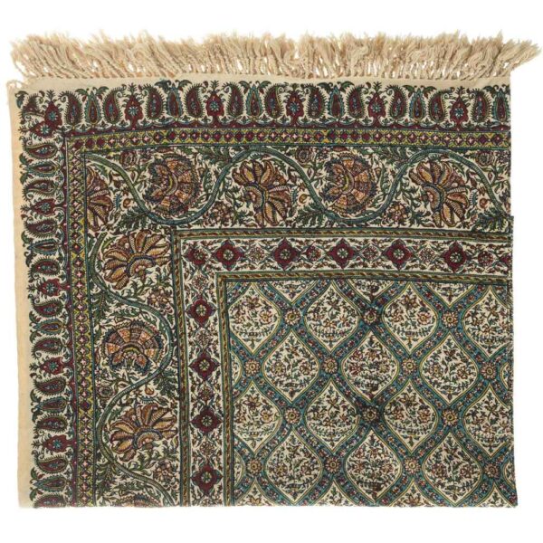 Persian Tablecloth: Isfahan's Traditional Kalamkari Block Print 24