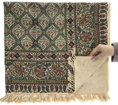 Persian Tablecloth: Isfahan’s Traditional Kalamkari Block Print 24