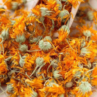 Dried Marigold Flowers Bright Petals for Tea & Culinary Delights 800 Gram