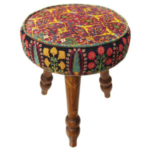 Persian Footstool Pouf Kilim Design FA3LL