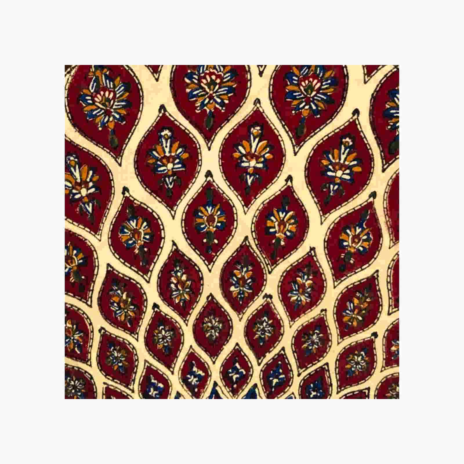 Persian Tablecloth: Isfahan’s Traditional Kalamkari Block Print G272