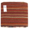 Authentic Ottoman Kilim Pouf with the Origin Iran Handcrafted AP406