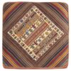 Authentic Ottoman Kilim Pouf with the Origin Iran Handcrafted AP406