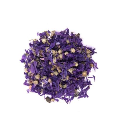 Dried Blue Mallow Flowers (Panirak) – Blue Petals for Tea & Culinary Delights 600 Gram
