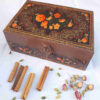 Persian Wooden Tea Bag Organizer Box with Chests N2030