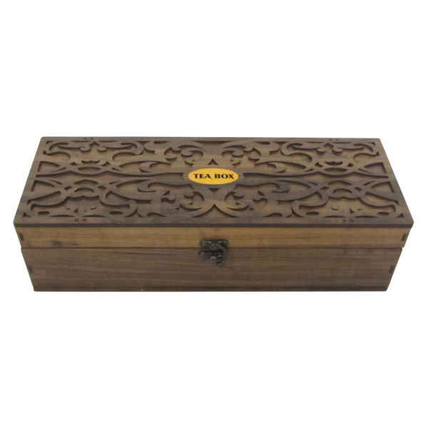 Wooden Tea Bag Organizer Box with Chests T2000