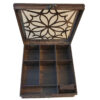Wooden Tea Bag Organizer Box with Chests CH24