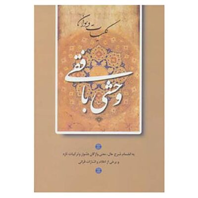 Complete Divan of Vahshi Bafqi (Farsi)