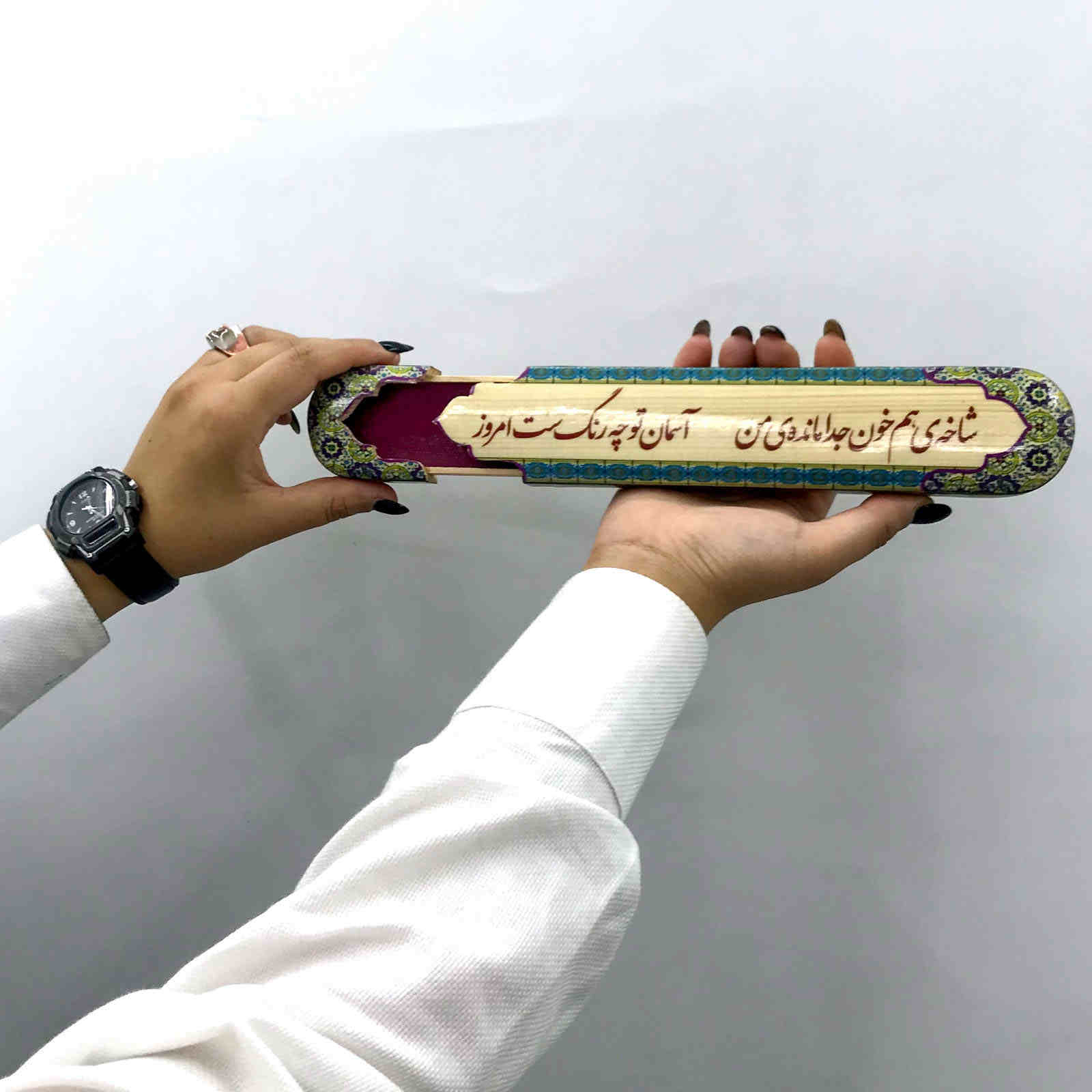 Persian Santur Hammers Storage Box Model Shakhey