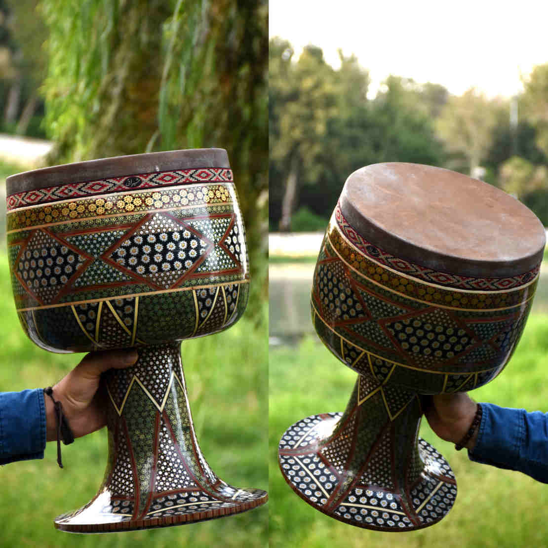 Persian Tombak Drum – Shirani Dara Model