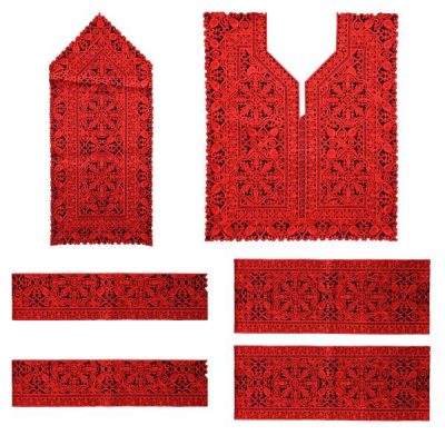 Handmade Balochi Embroidered Dress Panel – Classic Design