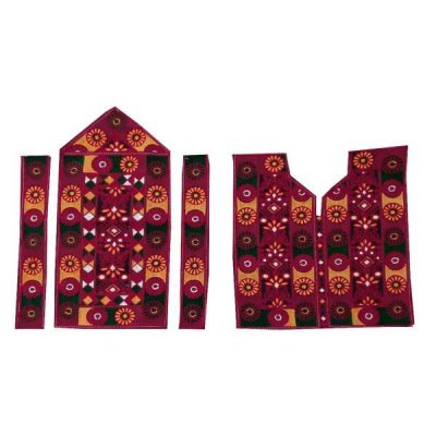 Handmade Balochi Embroidered Dress Panel – Model A2