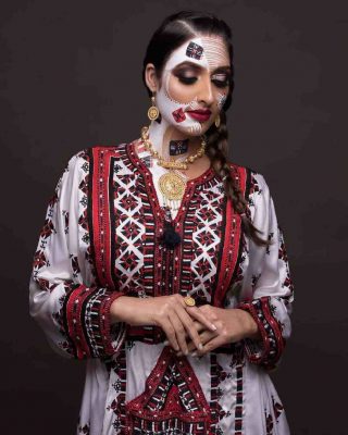 Handmade Balochi Embroidered Dress Panel – GL