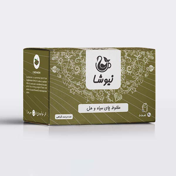 Newsha Cardamom Flavored Black Tea