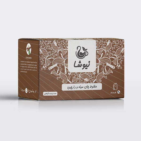 Newsha Cinnamon Flavored Black Tea 70 gr (10x)