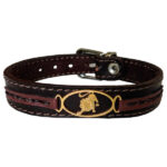 Persian Leather Bracelet for Men and Women – Mordad Symbol