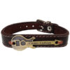 Leather Bracelet for Men and Women - Guitar