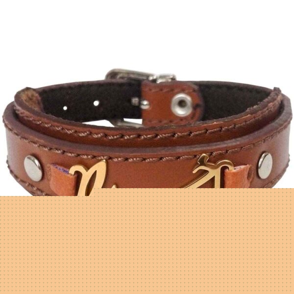 Persian Leather Bracelet for Men and Women - God Name