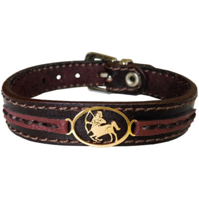 Persian Leather Bracelet for Men and Women – Azar Symbol