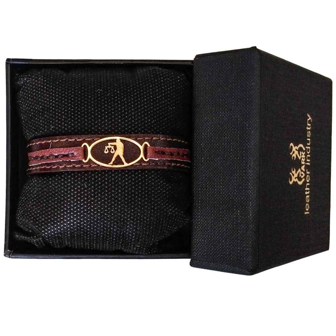 Persian Leather Bracelet for Men and Women – Mehr Symbol