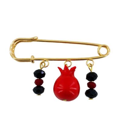 Delbar Safety Pin Brooch – Elegant and Protective Accessory