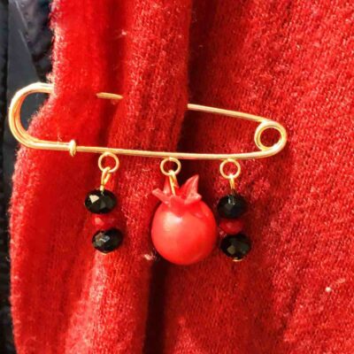 Delbar Safety Pin Brooch – Elegant and Protective Accessory