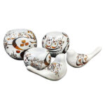Persian Pottery Tealight Candle Holder Model Calligraphy