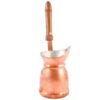 Turkish Coffee Pot - Traditional Hammered Copper Cezve / Ibrik, Mesaleen
