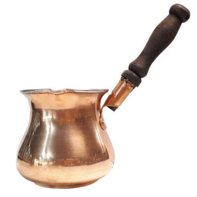 Turkish Coffee Pot – Traditional Hammered Copper Cezve / Ibrik, Soroush