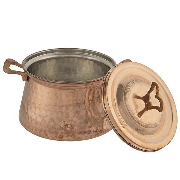 Persian Copper Stock Pot – Traditional Cooking Pot Model Azin