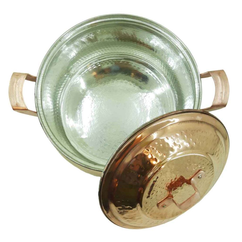 Hammered Persian Copper Cooking Pot Sh05 ShopiPersia
