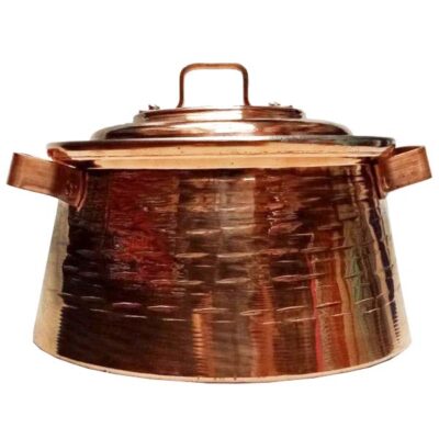 Persian Copper Stock Pot – Traditional Cooking Pot Model M25