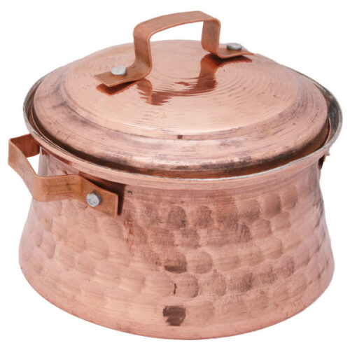 Traditional Persian Copper Cooking Pot S3 ShopiPersia