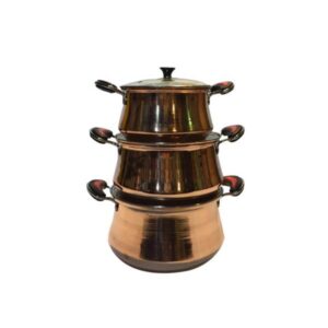 Persian Traditional Copper Cooking Pot (3 Pieces)