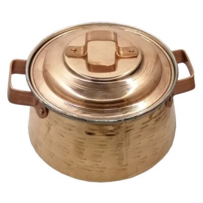 Persian Copper Stock Pot – Traditional Hammered Cooking Style NT40